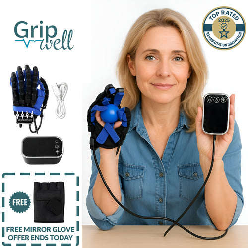 Grip Well™ Robotic Rehab Glove – Stroke & Hand Recovery Aid